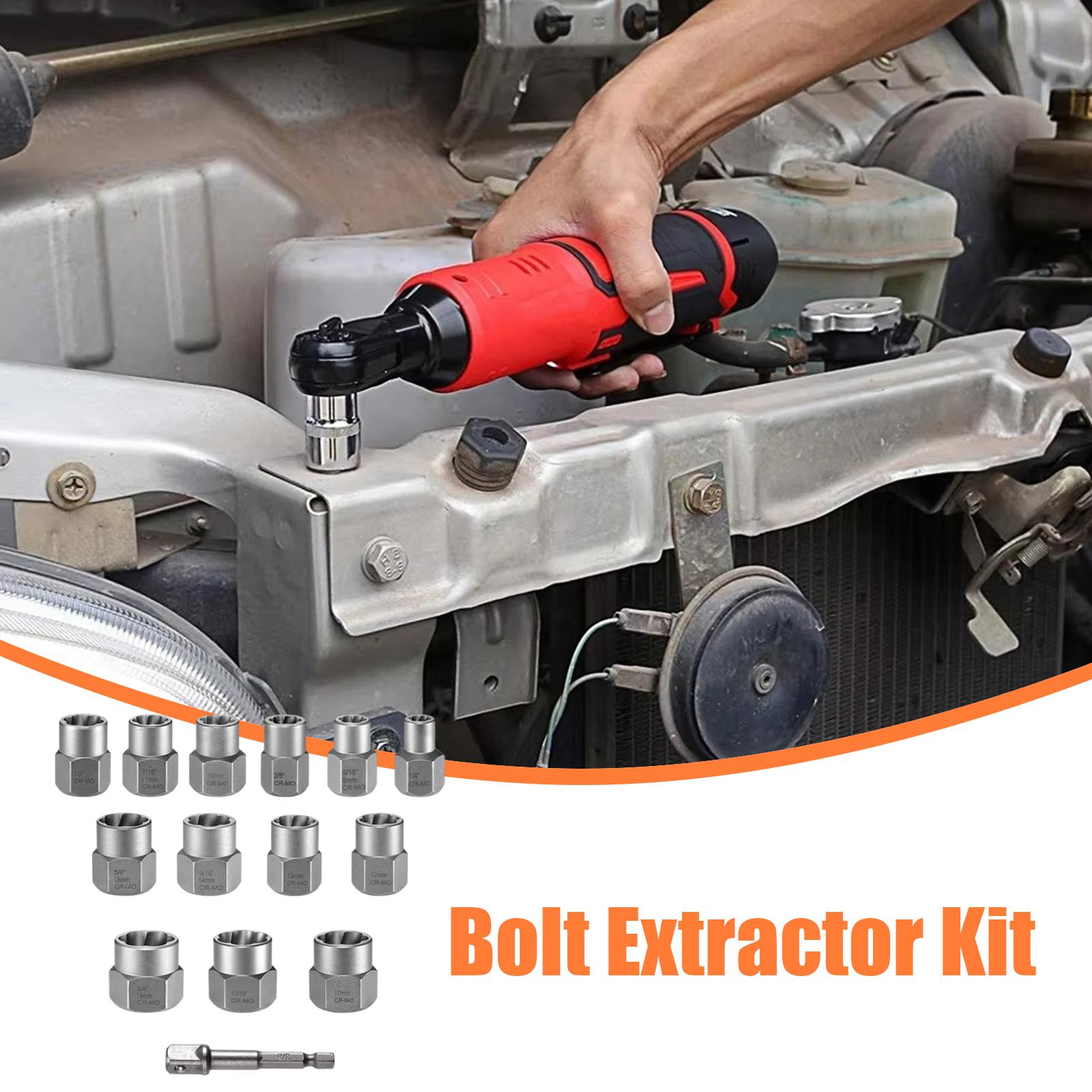 

Extractor Socket Set Stripped Easy Out Hand Tools Drive Bolt Nut Remover Set For Damaged Round Rusted Broken Woodworking China Mainland