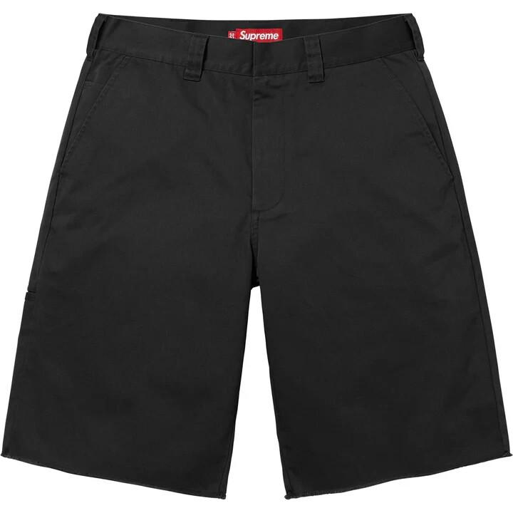 Supreme Work Short 25SS Black