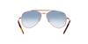 RB3625 Rose Blue Gradient Size 62 Ray-Ban Sunglasses, Gold/Crystal Lenses,