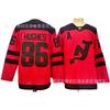 Vlastní hokejový dres NHL Devils Pánský Šitý Výkonnostní Uniforma S M L XL XXL XXXL