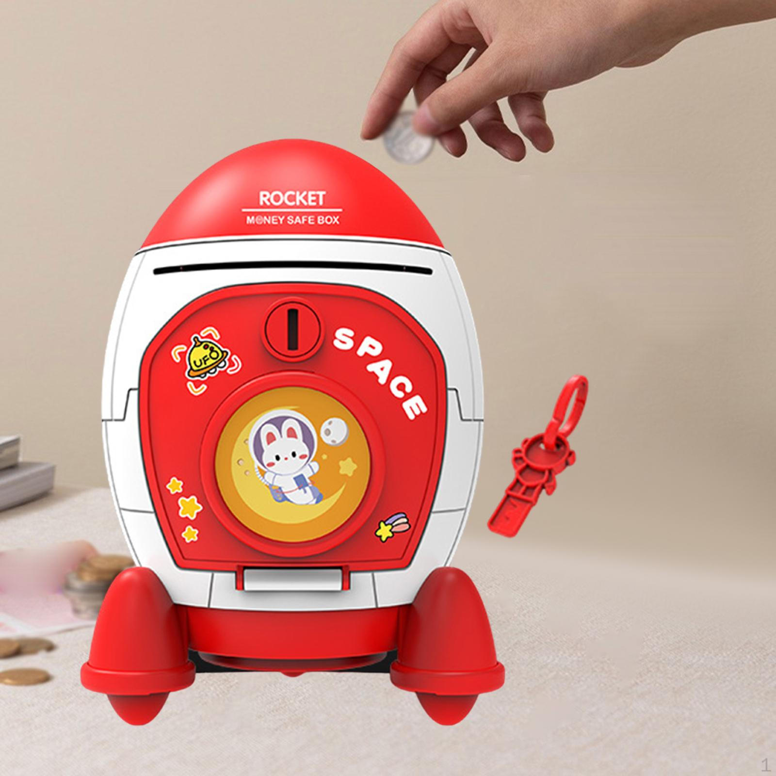 

Piggy Bank for Kids, Educational Accessory, 13 X 19 Cm, Desk Decoration