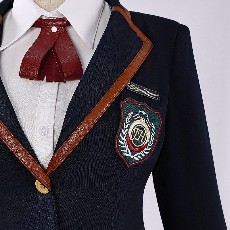 Anime Rafayel Zayne Cosplay Costume Love Deepspace Heroine British Fashion Style School Uniform Coat Man Woman Campus Set