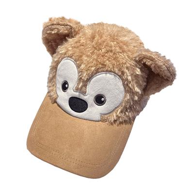 Duffy Baseball Hat Kawaii Cute Disney Anime Creative Girl Autumn Winter Warm Cute Bear Standing Ear Cartoon Duckbill Cap Gifts