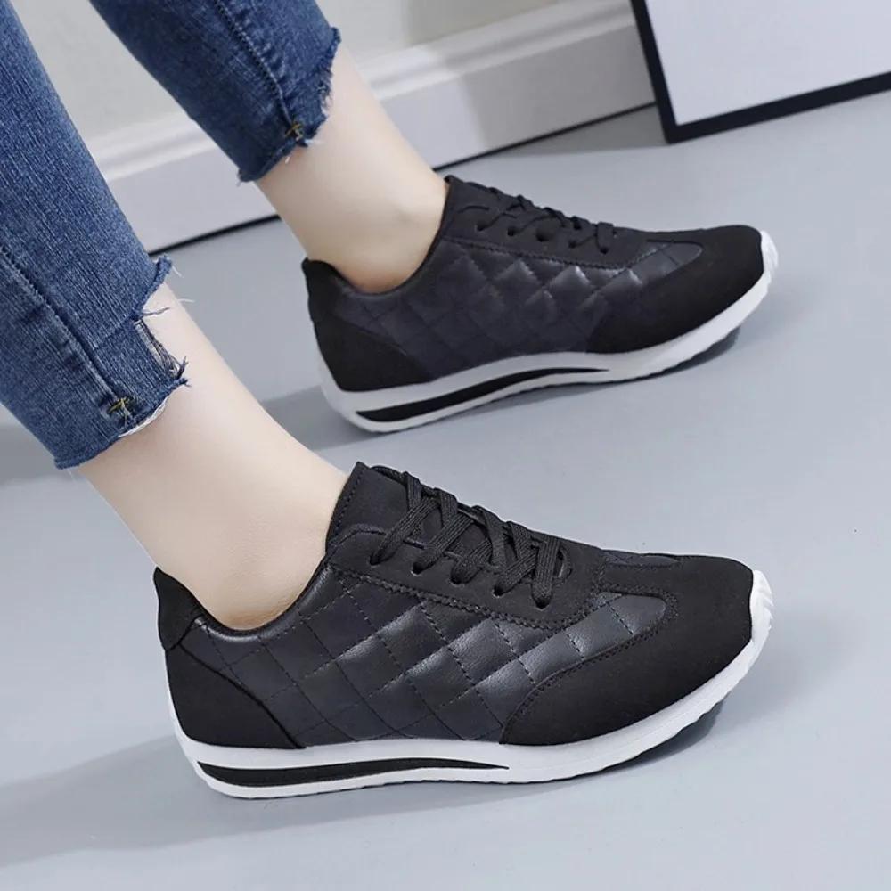 Fashion Women's Sneakers 2024 Spring New Ladies Vulcanize Shoes Outdoor Running Walking Female Shoes Comfort Lightweight Sneaker