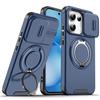 For Huawei Nova Y74 Case Huawei Nova Y74 Cover Huawei Nova Y74 New Armor Case Slide Lens Protect Magnetic Ring Holder Cover
