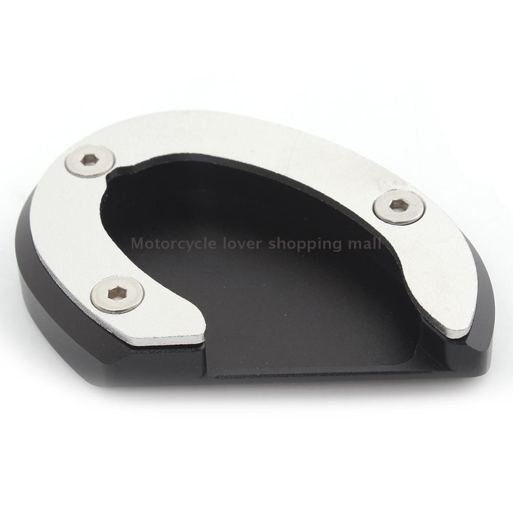 Moto Side Stand Extension Enlarge Pad Foot Support Cover Accessory For Triumph Bonneville Bobber T100 T120 2016-2020