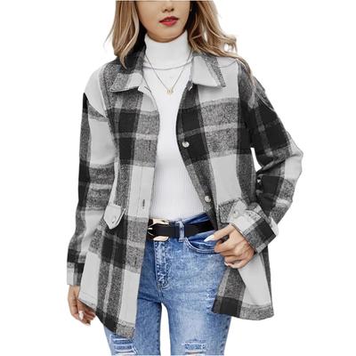 Modische lockere Freizeitjacke für Damen