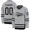 Customized 3D Print Ice Hockey Jersey - Personalized Name & Number for Team, Competition, or Training for Men, Women, and Youth