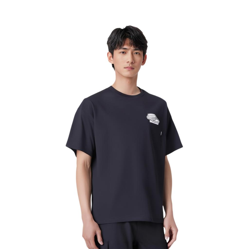 Converse Skateboard Pocket Tee Asia Sizing 'Black' Men's 10026175-A03
