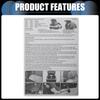 INFINAUTO 4 Pin Trailer Wiring Harness Kit for Subaru for Forester Legacy Outback Tribeca