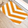 Fashion Orange Geometric Pattern Entrance Door Mat Bathroom Kitchen Anti-Slip Floor  Indoor Room Home Decor Non-Slip Rug