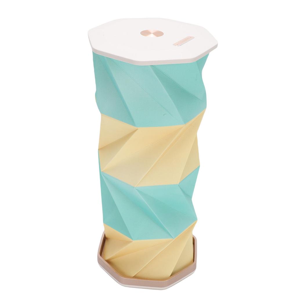 Folding Rotating Paper Lamp Stepless Dimming Touch Control Bedside LED Paper Lamp for Bedroom Living Room Travel Camping