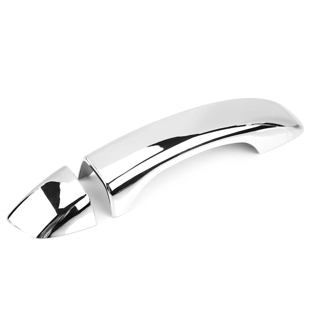 8 Pcs Car Chromium Electroplating Door Handle Cover Trim for MG Zs Suv 2018 2019
