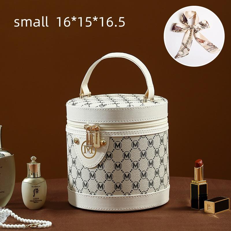 Maillard Color Bucket Bag Kosmetické pouzdro Velkokapacitní kosmetická taška na suvenýry Multifunkční voděodolná přenosná