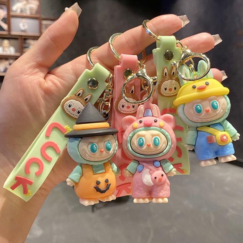 Cute Cartoon Labubu Pendant Keychain For Gift Gifting And Party Decor
