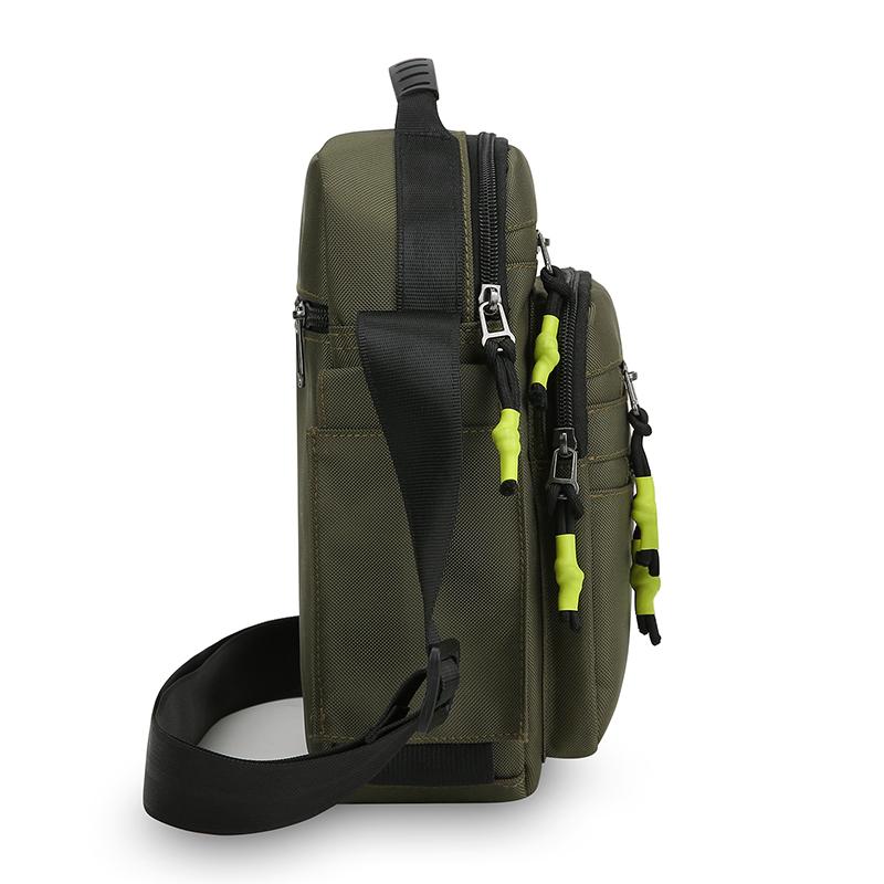 Oxford Men Crossbody Bag Single Shoulder Bags Big Capacity Storage Fashion Multi-Pockets Business Trip Cross-body Bags Day pack