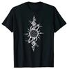 Keltský Vikingský Kompas Vegvisir Runa Severský Symbol Tričko. Pánské tričko z prémiové bavlny s krátkým rukávem a výstřihem do O Nové S-3XL