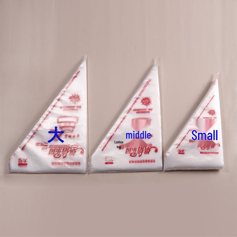 Food Grade Thickened Disposable Piping Bags for Icing, Cake Decorating, and Baby Food