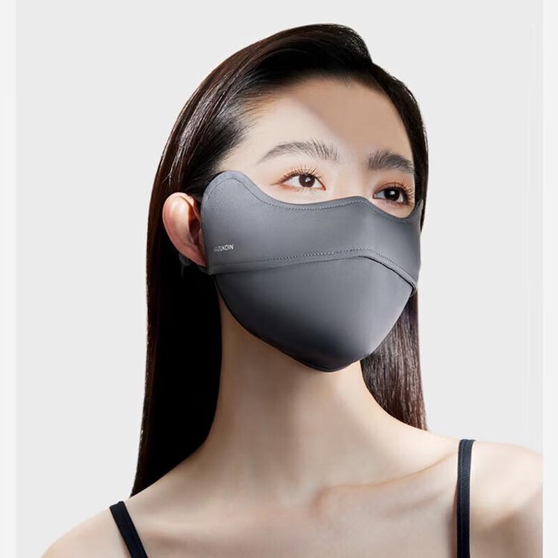 Ice Silk UV Protection Face Mask with Eye Shield