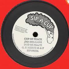 10inch Record JUNIOR DELGADO - Cup Of Peace SIP10023 SIP A CUP RECOR 2003 UK Reggae, Ska & Dub Used