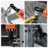 90Nm Torque Electric Wrench 3/8Inch Cordless Ratchet Wrench With LED Light Rechargeable 8000mAh 110-220V Power Tool 42V