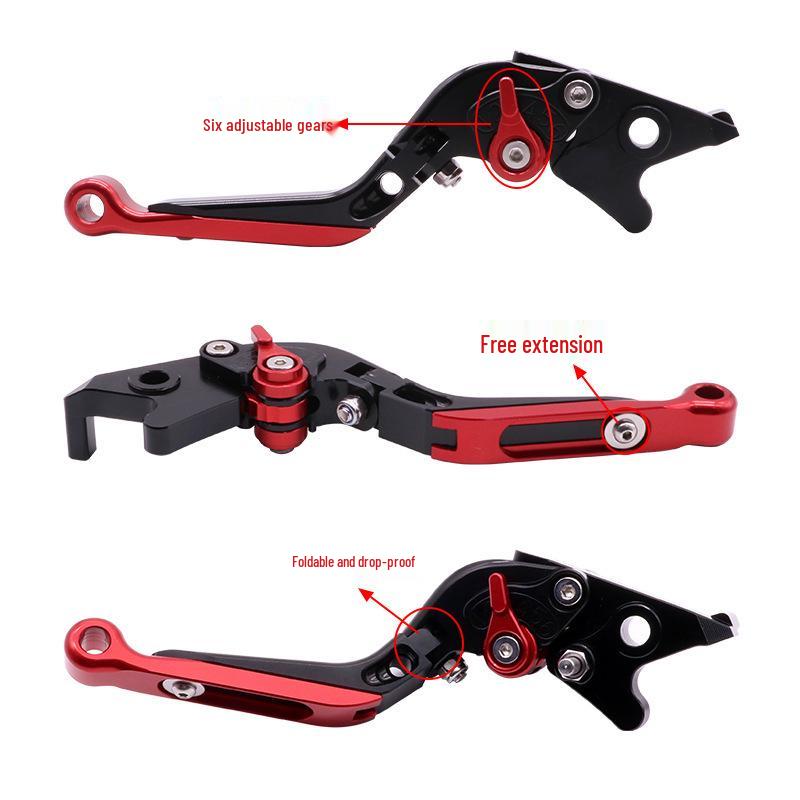 Folding Brake and Clutch Lever for SFV650 Gladius, SV650/S, GS500