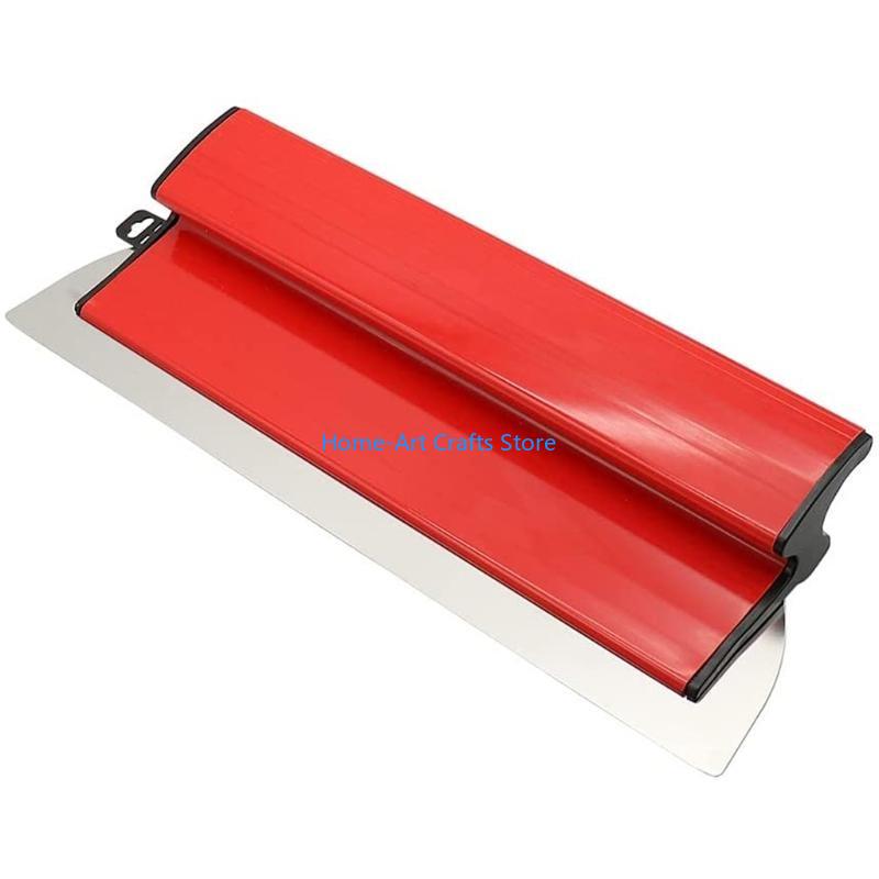 Y3NA Red Skimming Blade Plastering Painting Smoothing Spatula Flexible Blade Painting Finishing Trowel Tools