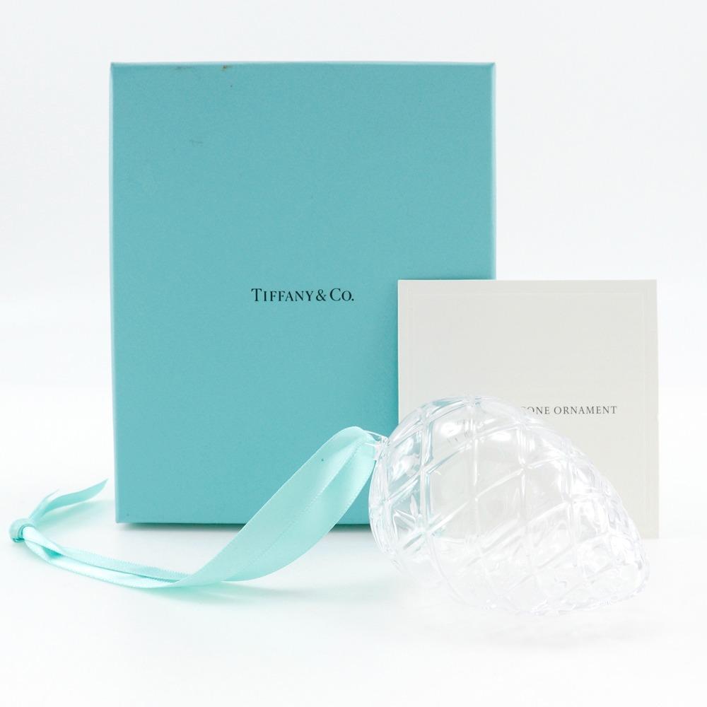 TIFFANY&Co. Ornament Other Miscellaneous Goods Pine Cone Novelty Clear Crystal _ Used