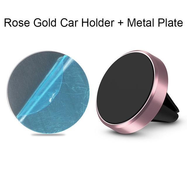 Xiaomi Car Magnetic Holder Universal Air Vent Mount Stand Accessories For iPhone Samsung Xiaomi Magnet Holder Stand In Car Mobile Phone