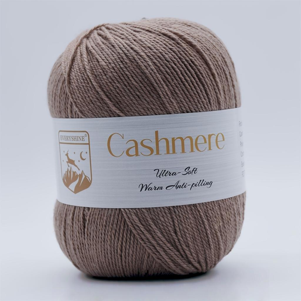 6pcs Premium Cashmere Yarn – 50g/Pc 320m Soft Knitting & Crochet Yarn for DIY Hand-Woven Crafts – Luxurious Warm Fiber for Scarves, Hats, Sweaters