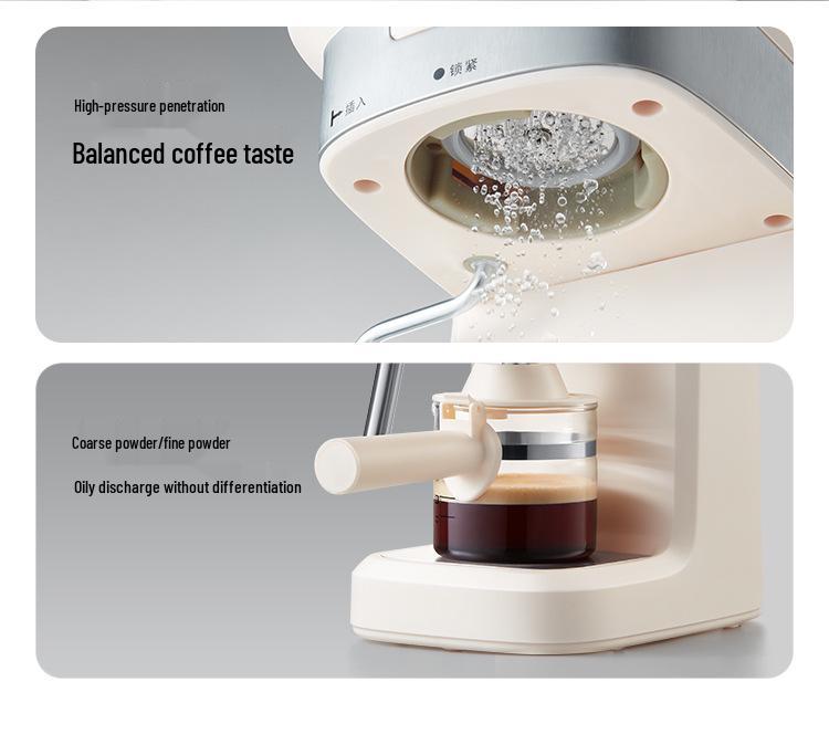 Italian Moka Pot: Semi-Automatic Coffee Maker for Home or Office with Manual Grinding and Brewing.