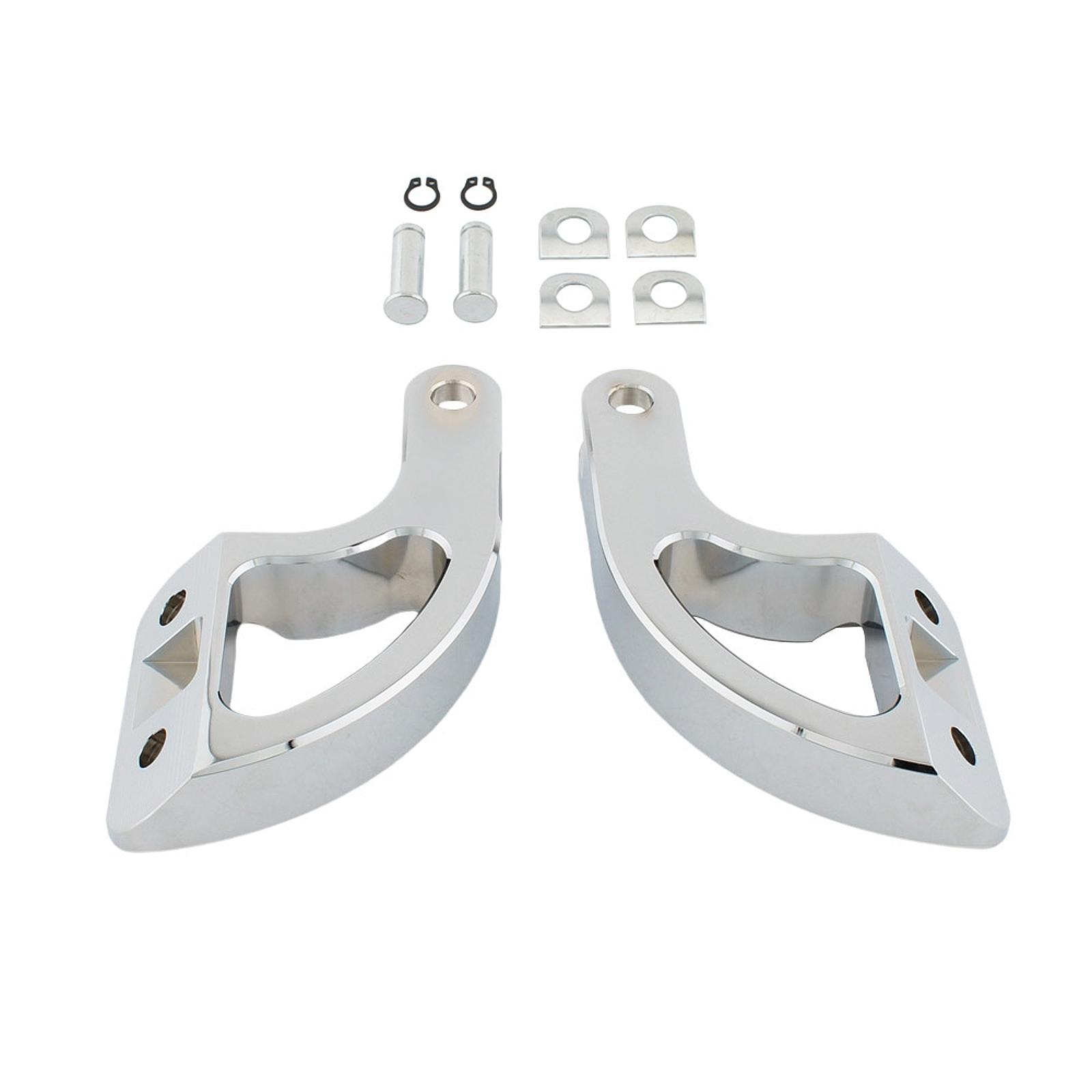 Wear Resistant Passenger Peg Brackets Replacement Aluminum Alloy Motorcycle Accessories for Harley VRSCA