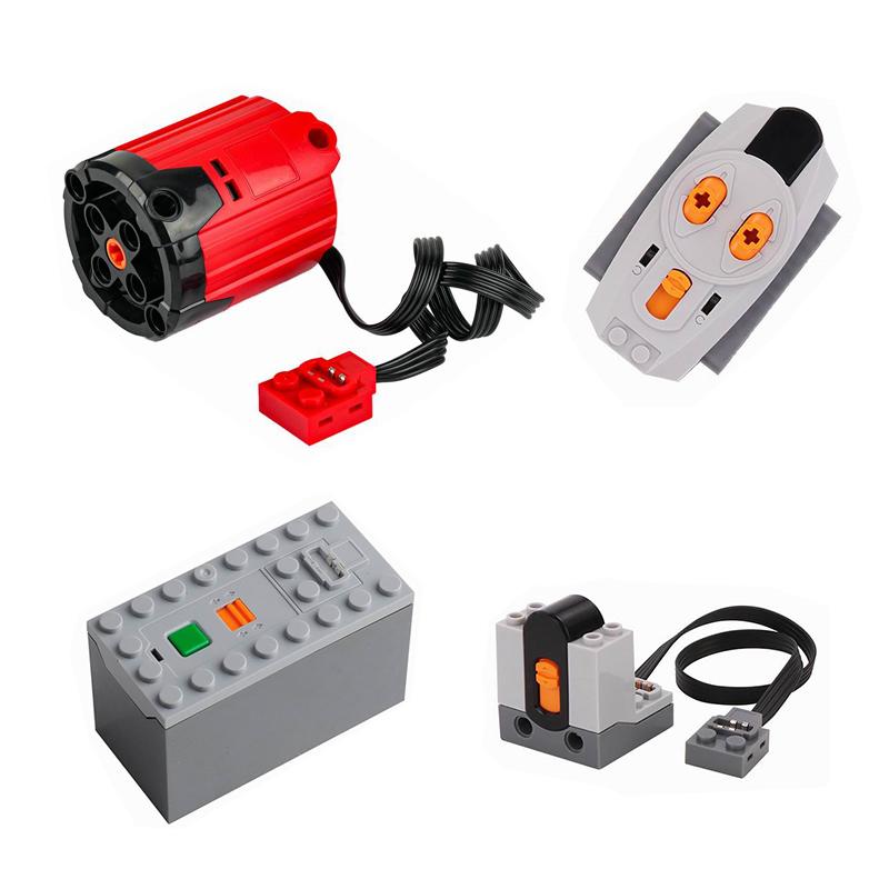 8882 XL Motor Rot PLus Bausteine MOC Technik Teile Power Functions Power Motor für logoeds DIY Auto LKW Power Up