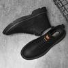 Fashion Classic Brand Men's Workwear Boots Thick Soled Wear-resistant Men's High Top Shoes High-quality Genuine Leather Casual Shoes
