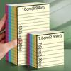200 Sheets Self-adhesive Memo Pad Paper Diary Student Writing Marker Line Sticky Notes  Notepad