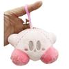 Pink Sweet Kirby Plush Doll Keychain Soft Cuddly Toy For Fashionable Bag Charm