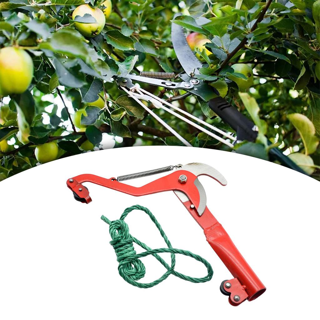 High Altitude Pruning Shear Trimming Tool with Rope Pulley Garden Shear Garden Trimmer Tool for Garden Agricultural