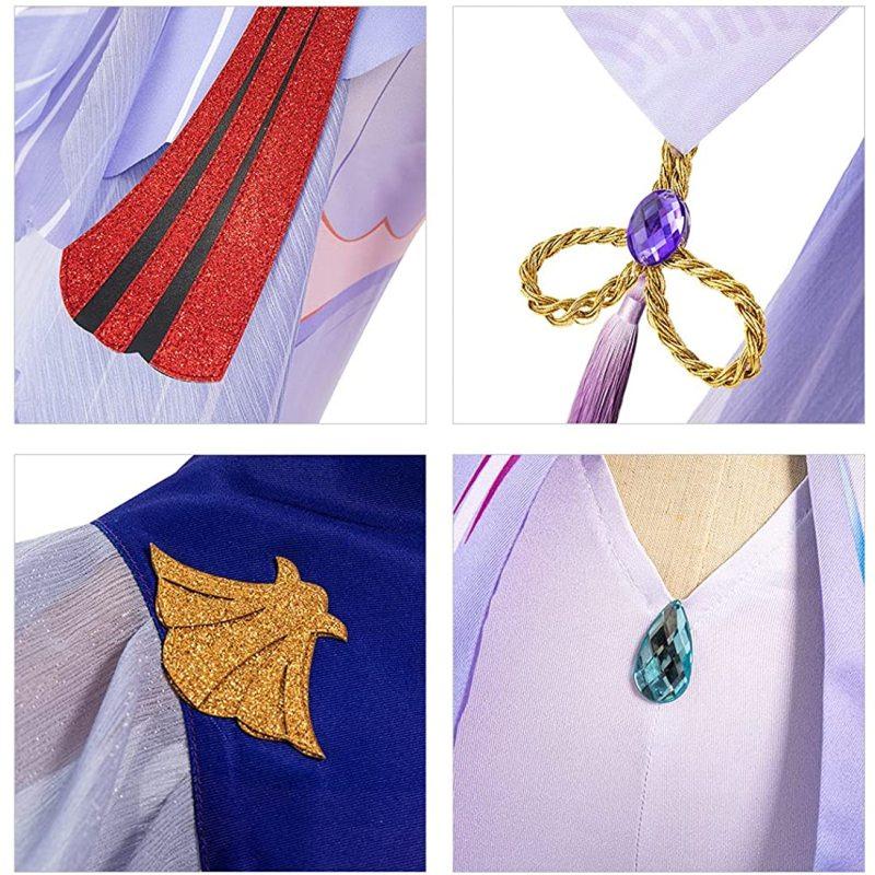Sangonomiya Kokomi Cosplay Costume Holloween Cosplay kjole
