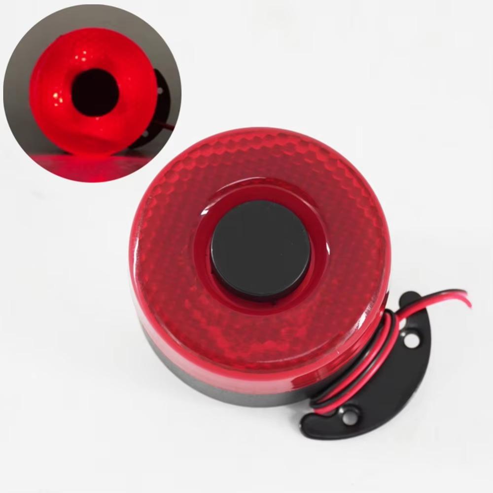 

Dc 12v Автомобильная сигнализация заднего хода со светом 105 дБ Высокая громкость IP67 Водонепроницаемая Автомобильная сирена с зуммером заднего хода 1 pcs красный