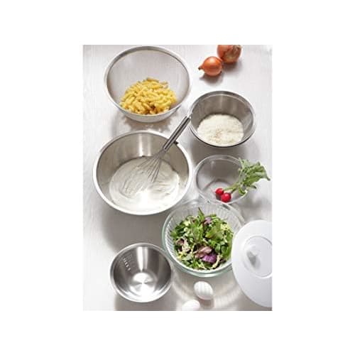 CHERRY TERRACE Allround Bowls Full Set, Stainless Steel Cookware, Bowls, Colander, Vegetable Drainer, Kitchen Tools, Minimal Storage