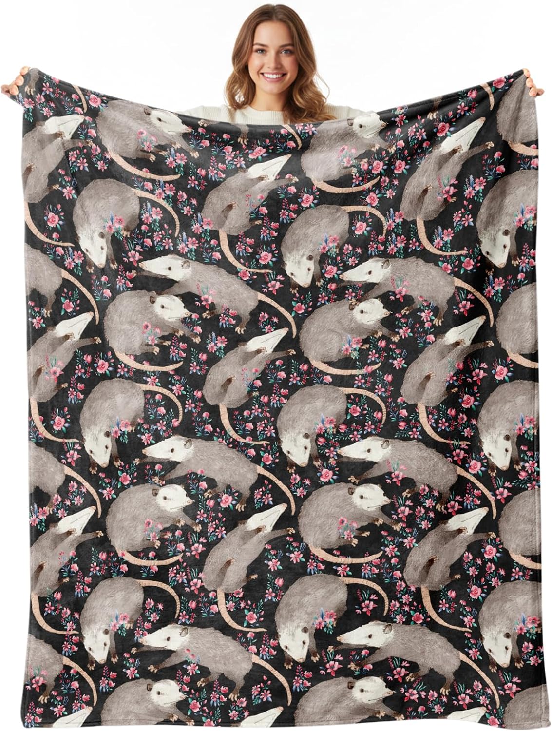 Capybara Blanket for Girls Kids, Soft Flannel Fleece Blanket Gifts, Lightweight Cozy Capybara Lovers Decor Throw 50 x60 70x100cm28x39in