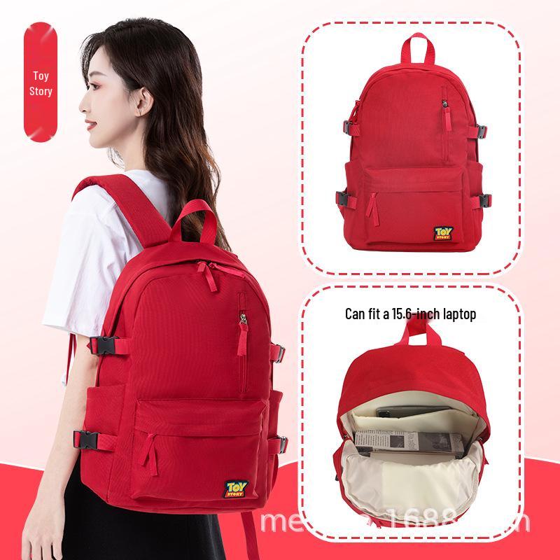 

Disney Korean Style Large Capacity Backpack for Men, Women, and Students - Casual Couple Design 34x16x44 cm