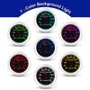 Dynoracing 2'' 52mm Car Voltmeter 8-18 Volt Gauge 7 Colors Pointer voltage meter With Stepper Motor