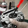 2Pcs Cylinder Engine Valves Valve Lapping Sticks 20cm 22cm With Suction Cup Dust Grinding Tool Red Rubber Plastic Lapping Grip