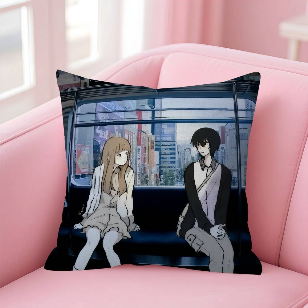 Anime Goodnight Punpun Pillow Anime Pillow Sofa Bed Head Pillow Cover Cushion Cover Fashion