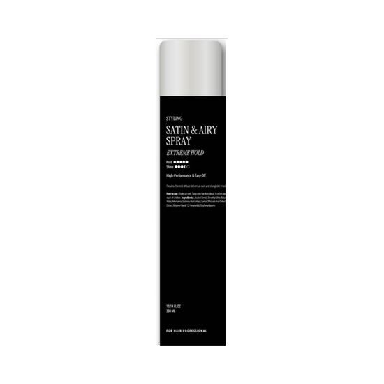 CURLYSHYLL Satin & Airy Spray Extreme Hold 300ml
