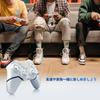 Wireless Controller for P4 ProSlim Consoles, Wireless Gamepad with Dual Vibration, 6-Axis Gyro Sensor, and Audio, Compatible with PC Platforms (White)