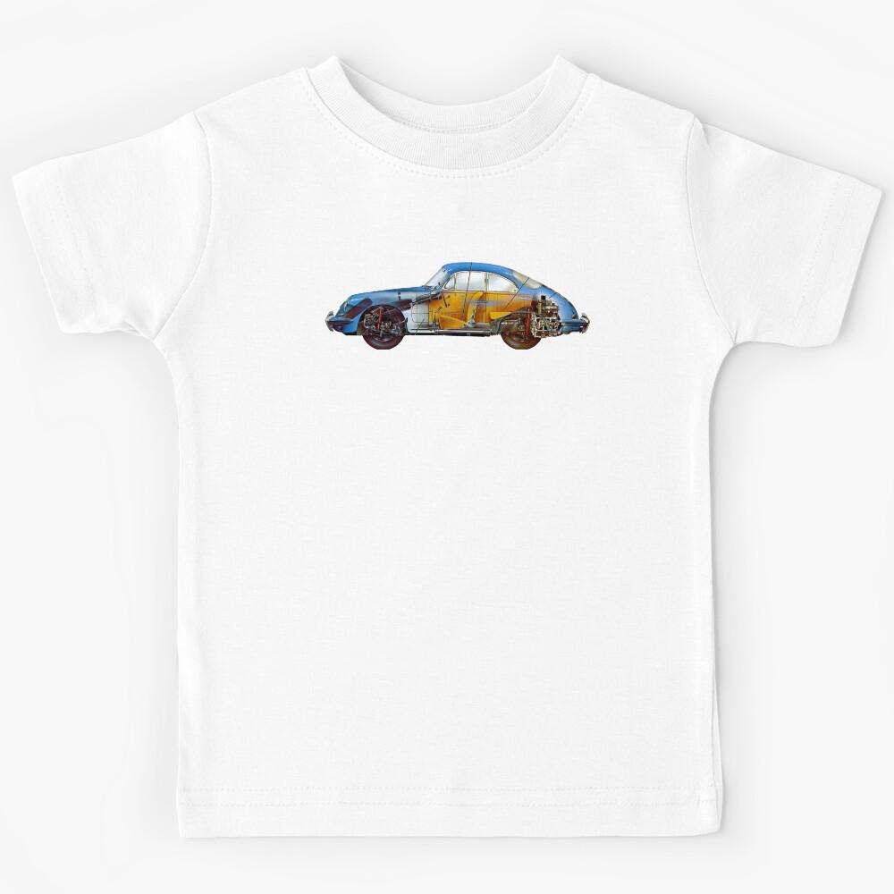 Classic Racing Car 3 Vintage Design Kids T-Shirt 110