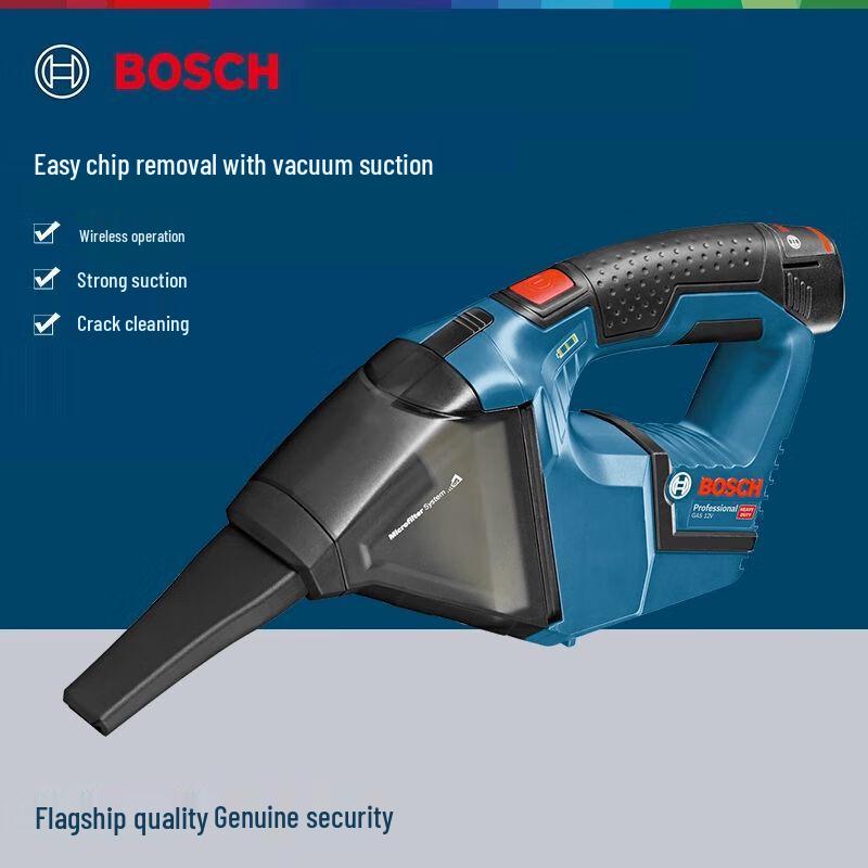 BOSCH GAS 18V-1 Cordless Handheld Vacuum CN plug (adapter included)