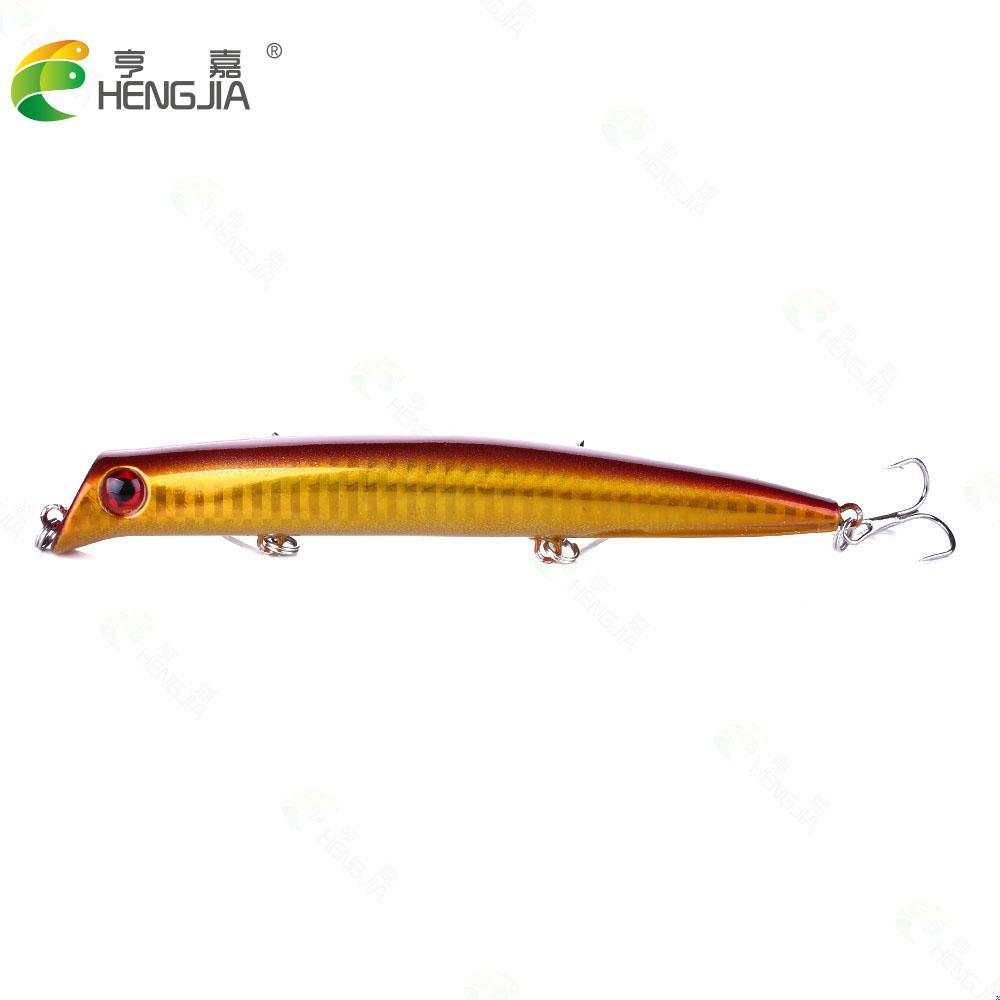 

Плаваюча рибальська приманка Topwater Popper Штучна приманка 12.6CM-16.3G-6# Treble 6# Гачки Воблер Пластикова тверда приманка Джеркбейт Pesca
